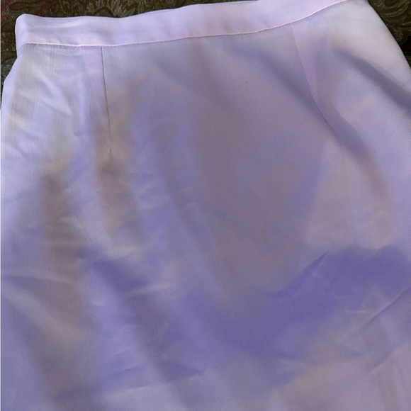 Lavender pencil skirt and jacket w shirt made in semi formal - Picture 4 of 4
